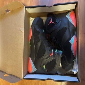 Never worn before Jordan 7 Barcelona Nights